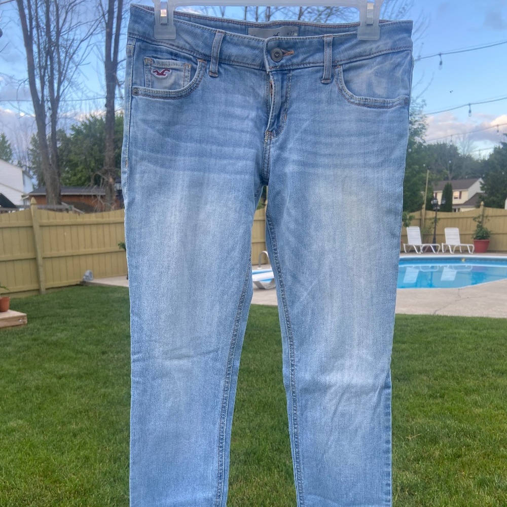 Hollister Blue Skinny Jeans